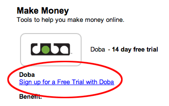 FREE Trial with Doba link